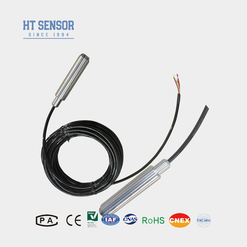 Liquid Level Transmitter With PE/PU/PTFE Cable Options For Various Applications Sensor Transmitter