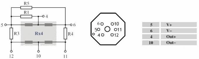 70KPa~70MPa 실리콘 압력 센서 피에조레시스티브 압력 센서 3